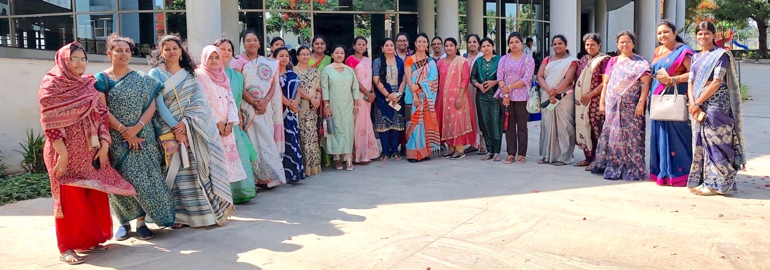 Faculty from TWSREIS and TTSREIS, Telengaga, India